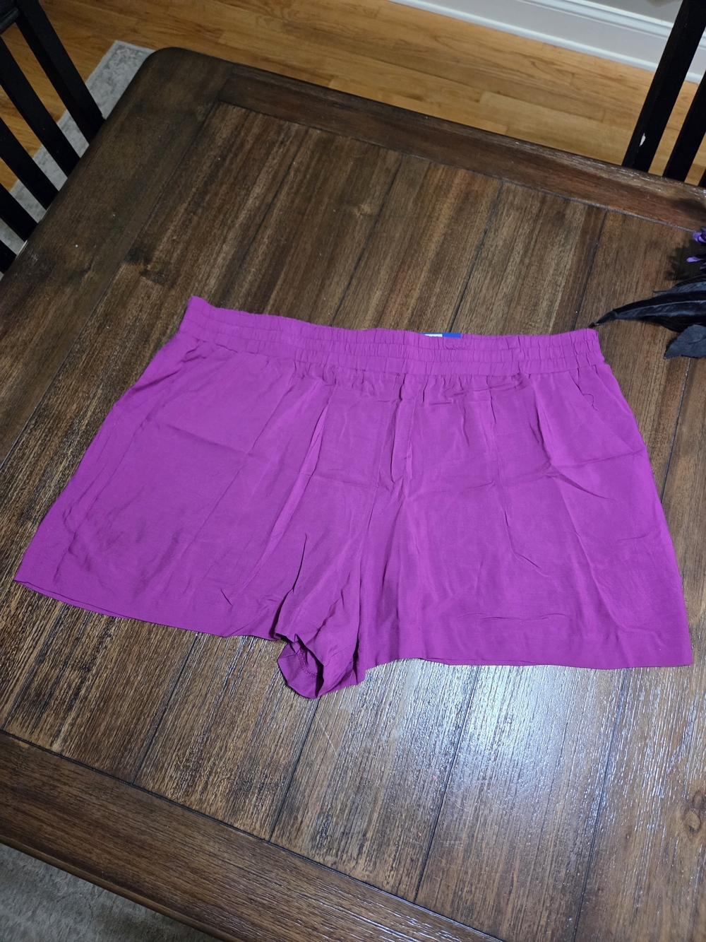 Apt. 9 Women's Fuchsia Elastic-Waist Athletic Shorts
